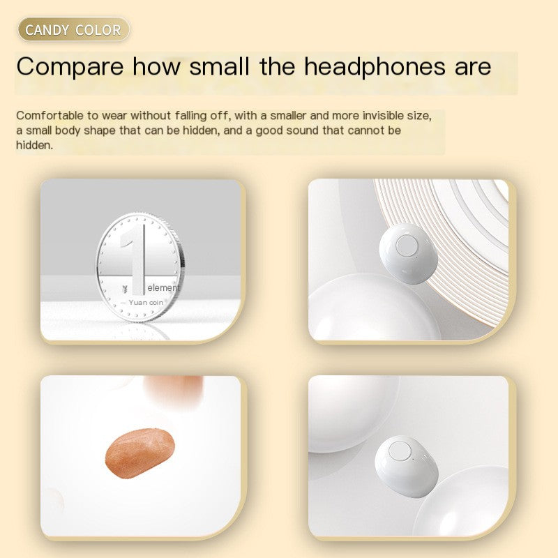 Stealth Audio Earbuds – Invisible Wireless Bluetooth 5.3